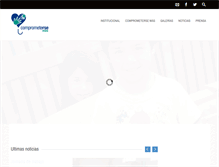 Tablet Screenshot of comprometersemas.org.ar